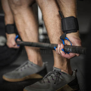 Ganchos transpirables para levantamiento de pesas Fitness con opciones personalizables Ganchos de levantamiento de pesas de estilo único Ligero - Product Image 2