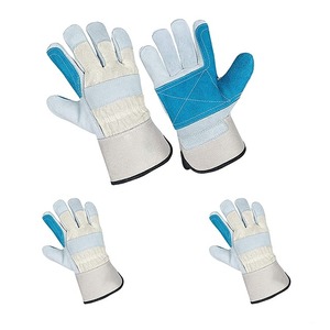 Nuevos guantes de trabajo de seguridad de último diseño Guantes DE TRABAJO canadienses de cuero de alta calidad Guantes de aparejo con logotipo personalizado - Product Image 5