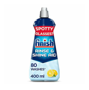 Finish Rinse and Shine Aid, 80 Lavages, Formule Avancée pour des Vaisselle et Ustensiles Brillants et Propres - Product Image 4