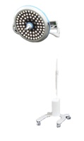 Lampe d'opération LED sans ombre pour vétérinaires, 160000LUX, lampe d'examen mobile pour clinique vétérinaire, hôpital pour animaux, chirurgie vétérinaire