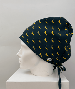 Capuchon de gommage régulier OEM avec impression personnalisée réglable élastique anti-rides multi-usage hygiéniste dentaire uniforme de clinique casquettes de gommage lavables - Product Image 5