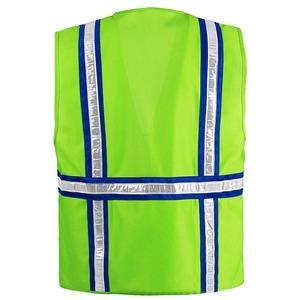 Chaleco de Seguridad de Alta Visibilidad Personalizado, de la Mejor Calidad, Duradero, Reflectante, Certificado CE, Antibacteriano, Servicio OEM - Product Image 3