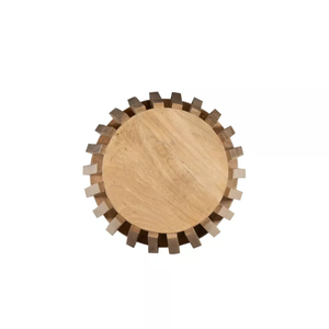 โต๊ะข้างเตียงทำจากไม้เนื้อแข็งเฟอร์นิเจอร์ไม้ธรรมชาติสำหรับห้องนั่งเล่นบ้านจากเวียดนาม - Product Image 3