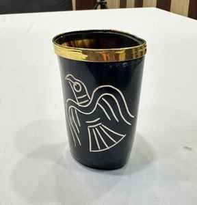 Meilleure tasse à shot en corne de buffle faite à la main verre à vin en corne de vache tasse Viking pour les fêtes et les toasts - Product Image 2