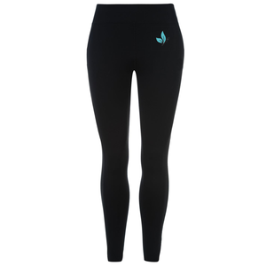 Leggings extensibles légers pour femmes vente à chaud Spandex/Polyester solide taille haute sans couture taille élastique pantalon de yoga - Product Image 1