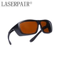 Lunettes de sécurité laser double bande 532 nm 1064 nm, lunettes laser Q-Switched KTP pour 180-532 nm et 900-1080 nm OD5+