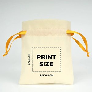 Personalized Orange Ribbon Velvet Rose Satin <b>Drawstring</b> <b>Pouch</b> 4 5 (10 13 Cm) with Embroidered Logo for Candy Storage - Product Image 3