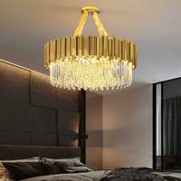 Lustre Suspendu en Cristal pour Restaurant, Hôtel, Mariage, Décoration de Maison, Lampe de Plafond en Cristal Personnalisée pour Salon