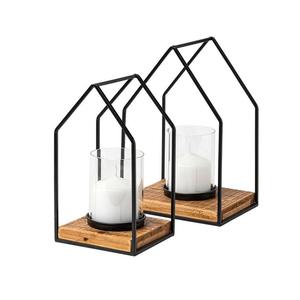 Porte-bougie moderne en métal pour bougie chauffe-plat, conçu pour offrir une lumière douce et chaleureuse et améliorer l'ambiance relaxante à la maison - Product Image 3