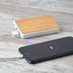 Power Bank in Bambù Kuka Personalizzato, Gadget Promozionali - Product Image 2