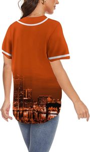 Camiseta de béisbol de alta calidad, sublimación, camiseta de equipo elegante personalizada, transpirable, duradera, ropa deportiva personalizada para jóvenes - Product Image 2