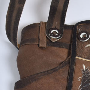 Pantalones cortos de cuero alemán Hombres Bavarian German Lederhosen Ropa nueva Pantalones cortos de cuero de alta calidad Pantalones cortos de cuero para hombres - Product Image 1