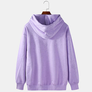 2024 sweat à capuche de sport en coton unisexe personnalisé Design professionnel avec logo brodé poche avant prix de gros - Product Image 2