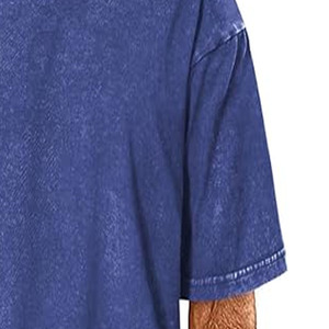 เสื้อยืดผู้ชายระบายอากาศผลิตจากผ้าฝ้ายแขนครึ่งท่อนเสื้อยืดลำลองสำหรับผู้ชายชุดเดรสกีฬา - Product Image 3