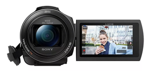 Cámaras de video Handycam FDR-AX53 4K NTSC/PAL negras de venta rápida - Product Image 2