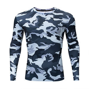 Venta al por mayor de los hombres de alta calidad de cuello redondo Camiseta 100% algodón de manga larga Camiseta para los hombres de ajuste suelto impreso camisetas de manga larga - Product Image 6