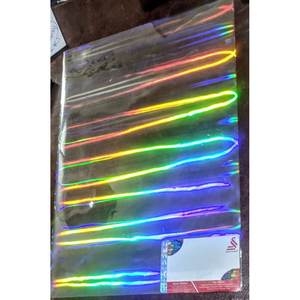 Papel Adhesivo Holográfico 3D Plateado y Dorado Spickglobal de 10-60 Pulgadas, Material PET Duradero con Pegamento Acrílico para Decoración - Product Image 2