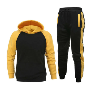 Pantalon à capuche en molleton technique unisexe de qualité supérieure pour hommes et ensembles de gymnastique survêtements d'hiver avec logo imprimé - Product Image 3