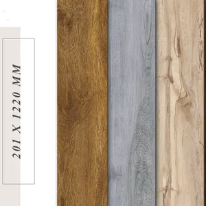 201*1220 mm Stone plastic composite panel SPC flooring with interlocking fixing engineered wooden structure look