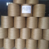 Fil de jute brut texturé de haute qualité 100% du Bangladesh, 28lbs/1ply, écologique, antibactérien, recyclable, pour tricot et tissage à la main