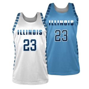 2024 mode numérique imprimé réversible maillots de basket-ball séchage rapide confortable respirant grande taille sport pratique Logo ensemble - Product Image 3