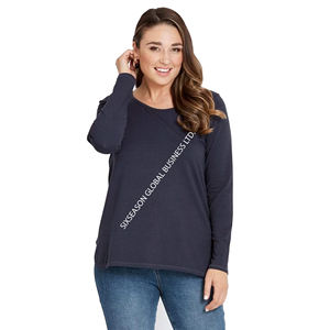 Elegante Camiseta de algodón de alta calidad para mujer, diseño personalizado, Simple patrón a cuadros de moda, respetuoso con el medio ambiente, secado rápido, Invierno - Product Image 2