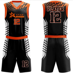 Uniforme de baloncesto de ajuste personalizado de calidad profesional con personalización del logotipo del equipo hecho por la fábrica de fabricación de ropa deportiva - Product Image 3