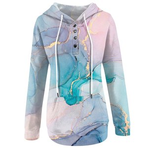 Conjunto de sudaderas con capucha de alta calidad para mujer, sudaderas con capucha bordadas personalizadas para mujer, Sudadera con capucha de talla estadounidense para mujer - Product Image 1