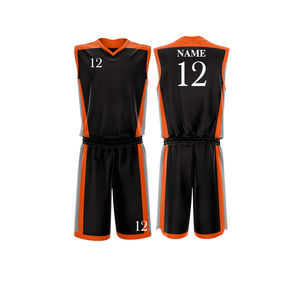 Uniforme de Baloncesto Deportivo para Entrenamiento, Conjunto Transpirable para Hombre, Logotipo Personalizado, Uniformes de Baloncesto Reversibles Hechos en Pakistán - Product Image 1