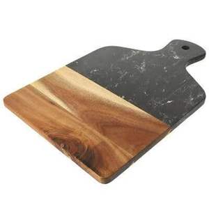 Recién llegado, tabla de cortar de madera pulida brillante, diseño hecho a mano Natural para utensilios de cocina, carne y verduras - Product Image 4