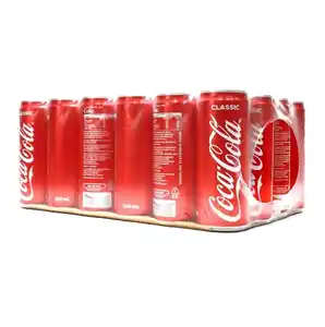 Coca cola kaleng 330ml/Coke asli dengan pemasok tercepat Coca cola soft USA
