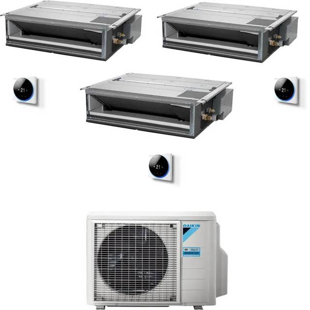 For Mini Sky Trial Split Ducted air Conditioner 10001-12000 Btu Inverter R32 A+++ Electric App-Controlled 3MXM68A