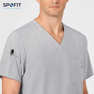 Conjunto de Uniformes Médicos de Alta Calidad para Hombre, Uniformes Médicos Modernos, Trajes de Enfermería de Punto, Uniformes Médicos Personalizados en Color - Product Image 6