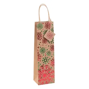 Pekkola W Forniture Natalizie Sostenibili, Elegante Sacchetto Regalo per Bottiglie, Merchandising - Product Image 1