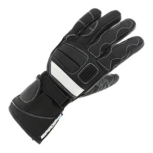 Guantes de motociclismo personalizados para hombre y mujer, materiales de cuero con logotipo personalizado para deportes, guantes de moto de rango bajo - Product Image 1