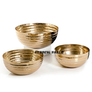 Bol à chocolat martelé finition or Dernière nouvelle collection Bol à chocolat sucré Qualité supérieure Luxe Nouveau bol à chocolat design - Product Image 2