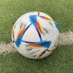 Balón de Fútbol de PU Ecológico de Alta Calidad, Tamaño 5, Unión Térmica, para Interior y Exterior, Material de PVC y TPU, Personalizado a Máquina - Product Image 1