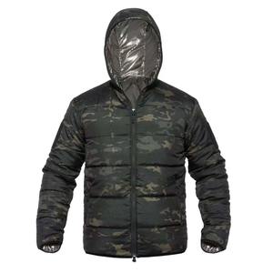 Vestes de chasse en polaire Softshell pour hommes, fabrication en gros OEM, manteaux tactiques d'hiver camouflage et vestes coupe-vent - Product Image 2