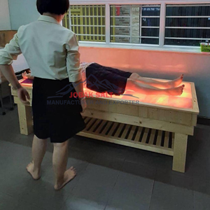 เตียงบำบัดด้วยเกลือธรรมชาติ JOBAK JS-MB-600 สีชมพู สำหรับห้องเกลือบำบัด แบบแห้ง ขัดเงา ดีไซน์ทันสมัย สไตล์หรูหรา - Product Image 2
