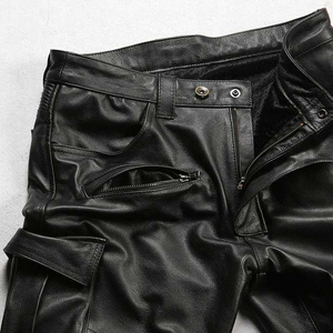 Vente en gros de pantalons de moto en cuir de protection pantalons d'équitation de motard durables pantalons de moto en cuir durables - Product Image 5