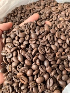 [Precio al por Mayor] Granos de Café Tostados 100% Robusta, Tueste Oscuro, Sabor Intenso y Amargo, Origen Gia Lai, Vietnam, Etiqueta OEM/ODM - Product Image 1
