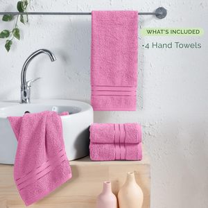 Hot Sale Luxury Turkish Cotton 4-Piece <b>Bath</b> <b>Towel</b> <b>Set</b> Eco-Friendly Super Soft Highly Absorbent for Face Hand for Bathroom Shower - Product Image 2