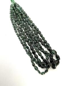 Turmalina azul indicolita natural, piedras lisas, 4 hebras, natural, para la elaboración de joyería fina, piedra preciosa - Product Image 2