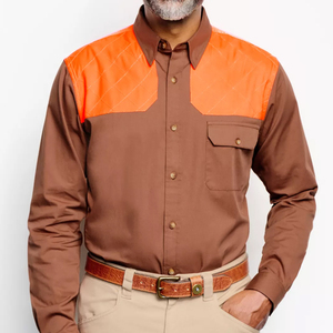 Maillot de chasse à manches longues imprimé arbre véritable camouflage extérieur personnalisé randonnée camping uniforme tactique court camouflage - Product Image 3