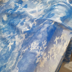Vestido de tela teñida arrugada para mujer, venta al por mayor de alta calidad, diseño liso personalizado OEM y ODM para bodas, chaquetas, prendas para niñas - Product Image 2