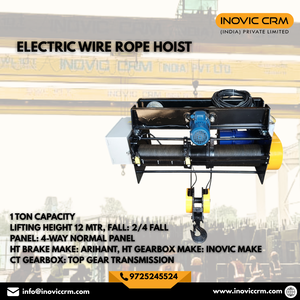 Capacité de 2 tonnes, hauteur de levage de 15 mètres, panneau de descente, panneau normal bidirectionnel, moteur HT BBL (FLP), frein à disque AC/DC (Temporiti FLP) HT - Product Image 2