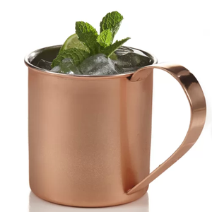Tasse à mule moscovite haut de gamme dernière boisson en émail pour les fêtes de mariage tasse à bière en cuivre personnalisable décorative en métal cuivre - Product Image 1