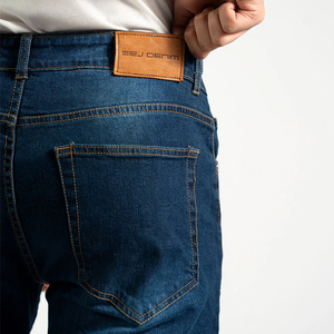 Jeans droits pour hommes sur mesure en gros, technique de lavage à l'acide respirante, taille mi-haute, style décontracté, approvisionnement en vrac du Pakistan - Product Image 6