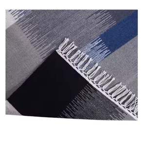 Tapis tissés brodés faits à la main en laine et coton de la plus haute qualité 100% disponibles à un prix raisonnable - Product Image 5
