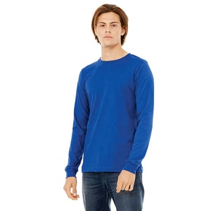 Camiseta de manga larga para hombre, duradera, de bajo precio, cómoda tela de algodón, cuello redondo, camiseta de manga larga para hombre - Product Image 6